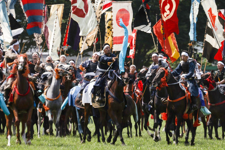 大熊町で騎馬行列復活＝相馬野馬追、３年ぶり通常開催―福島