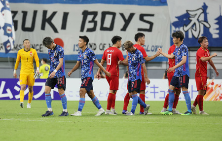 日本、中国と分ける＝終始攻めるも無得点―東アジアＥ―１サッカー