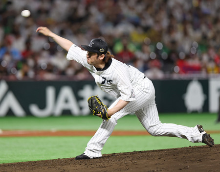 代役小野、３者連続三振＝プロ野球オールスター