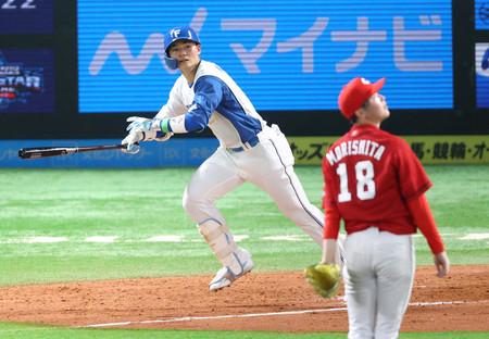 全パがサヨナラ勝ち＝ＭＶＰは決勝本塁打の清宮―プロ野球球宴