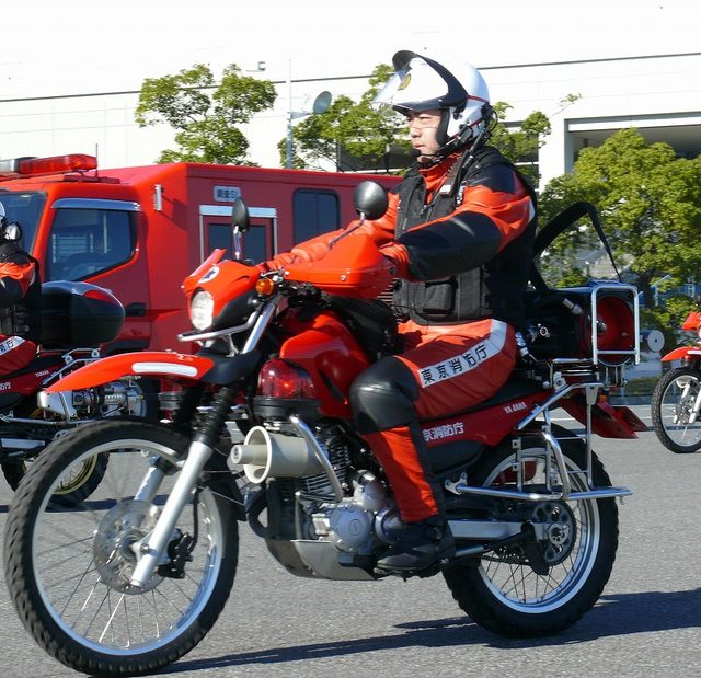【知ってた？】YAMAHAが販売している消防活動二輪車