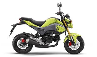 6月9日一新されて販売されるホンダ、125ccスポーツモデルグロム！ セカンドバイクにするならどのカラーを選ぶ？？