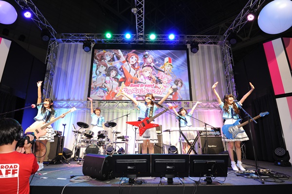 TGS2016バンドリ！ステージでPoppin’ Party5人で登場！ゲームアプリ2017年春からリリースへ