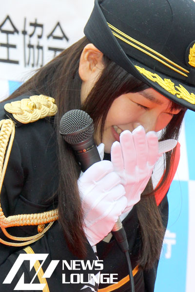 “岡山の奇跡”桜井日奈子、渋谷一日警察署長！「ながらスマホはやめましょう」に「は～い」と男性ファン