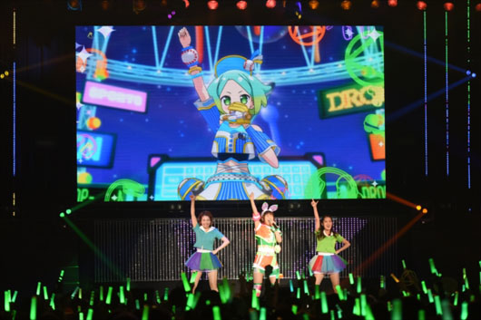 アイドルタイムプリパラ サマーライブ演出満載の昼の部！茜屋日海夏ゆい、にの、みちるを「保護者のような気持ちで見守って」