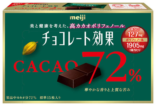 明治「チョコレート効果カカオ」シリーズは低GI食品！働く女性に間食のススメ！1日5食で栄養補給を