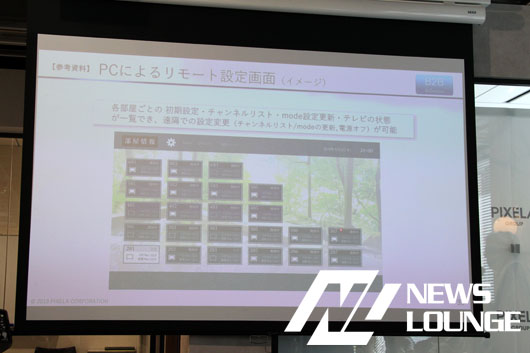 ピクセラ、「テレビがテレビでなくなる」時代に、個人と宿泊業へ新しいテレビの活用術を提案