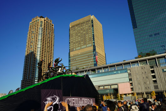 バイクでアクロバティックパフォーマンスするFMXのイベント「CHIMERA FMX in うめきた2019」が大阪で初開催！