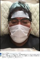 カンニング竹山 インフル陽性…妻も患い一家全滅