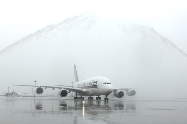 シンガポール航空、名古屋/中部〜シンガポール線にエアバスA380型機を投入　8月に2往復