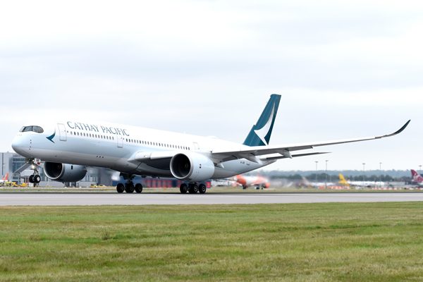 キャセイパシフィック航空、香港〜ニューアーク・サンフランシスコ線にエアバスA350型機投入