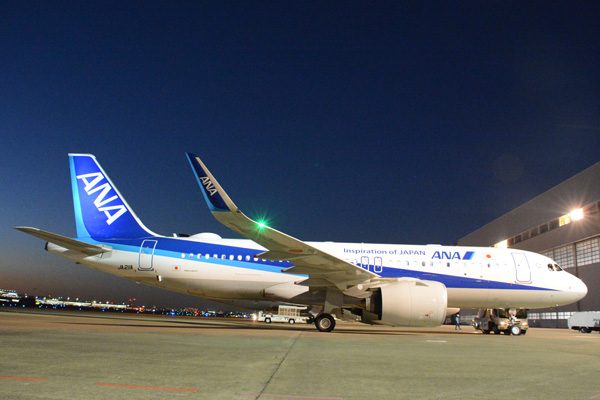 ANA、エアバスA320neoを中国線3路線に投入