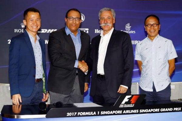 F1シンガポールGP、2021年まで開催期間延長　観光客増や経済貢献が背景