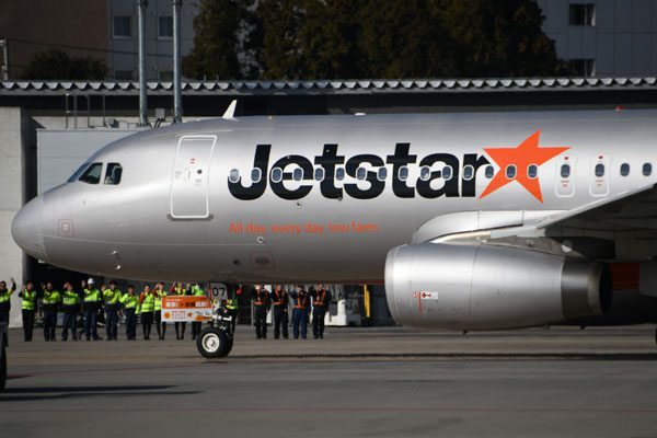 ジェットスター・ジャパン（エアバスA320型機）