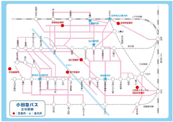 小田急電鉄、「小田急バスIC全線定期券」を各駅で発売