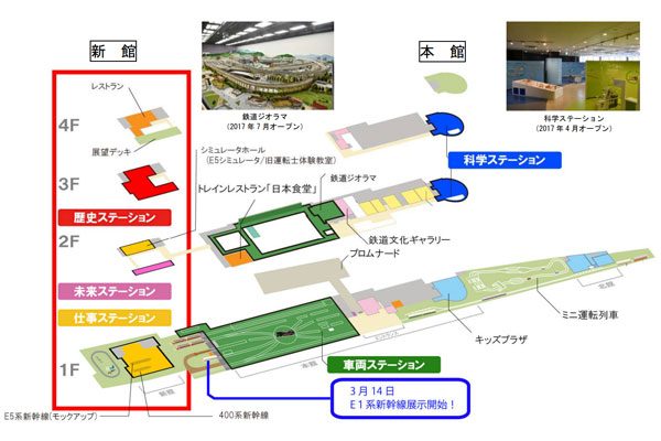 鉄道博物館、7月5日に新館オープン　入館料や駐車料金は値上げ