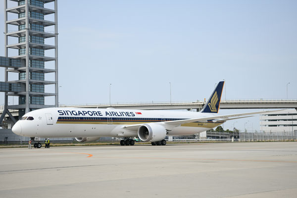 シンガポール航空、名古屋/中部〜シンガポール線の運航再開　成田・関空線も増便