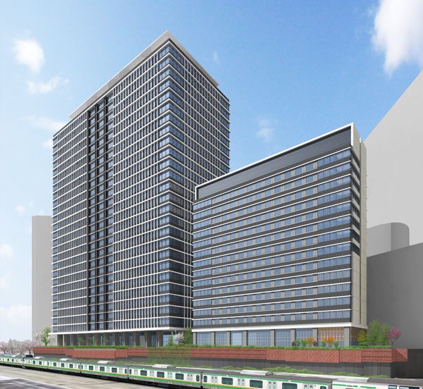 JR東日本、川崎駅西口開発計画の本体工事に着手　2020年春にホテル開業