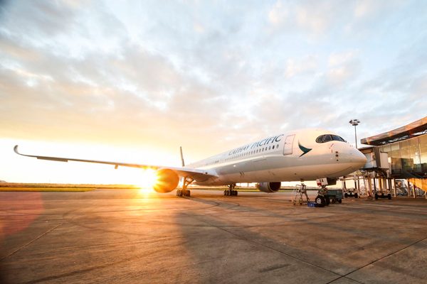 キャセイパシフィック航空、7月17日の大阪/関西〜香港線にエアバスA350-1000型機投入　商業運航として日本初飛来