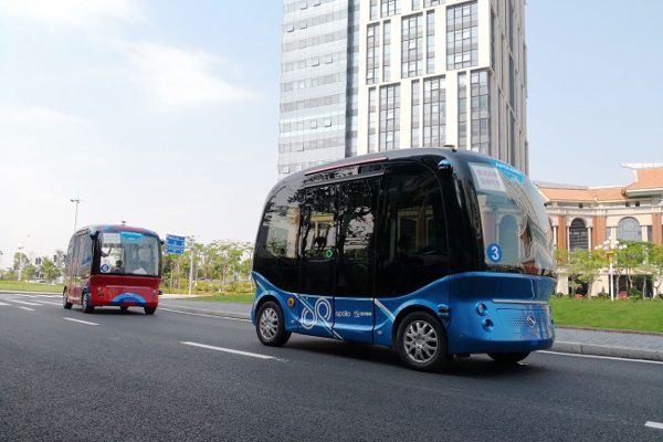 SBドライブとバイドゥが協業、日本の公道で自動運転バスの実用化目指す