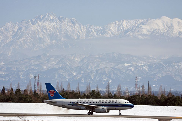 中国南方航空、富山～大連線利用者に買い物券3,000円分プレゼント　増便記念で