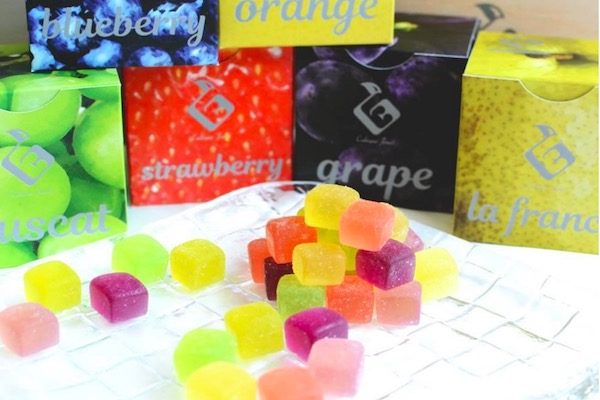 ANA FESTA、国産フルーツ果汁のペクチンゼリー「Cubique Fruit」発売　羽田・成田空港限定