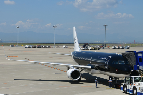 スターフライヤー（エアバスA320型機）