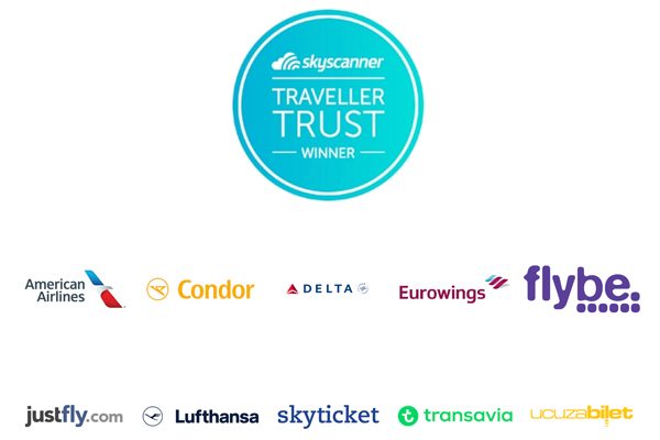 スカイスキャナー、「TRAVELLER TRUST 2018」発表　日本からはスカイチケットが選出