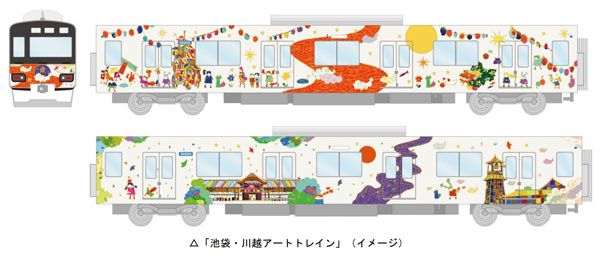 東武鉄道、東武東上線に「川越特急」新設　ラッピング車両も運転