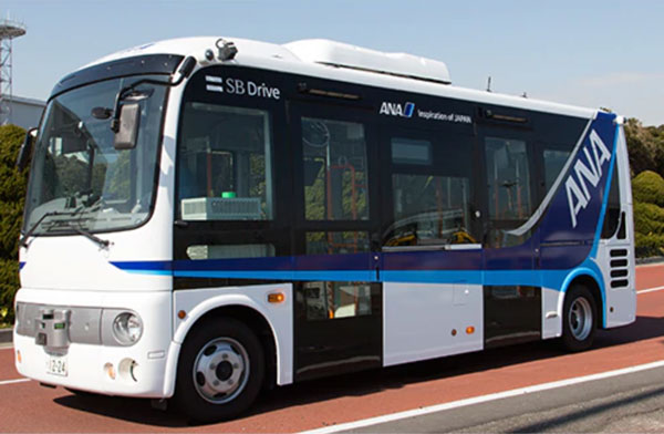 ANAら6社、羽田空港の制限区域内で自動運転バスの実証実験