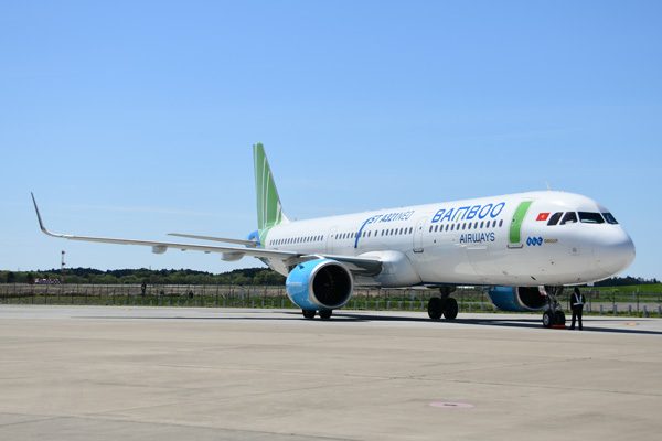 バンブーエアウェイズ（エアバスA321neo）