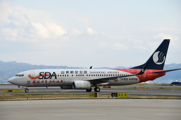 山東航空、東京/羽田〜済南線の運航再開　1月7日から週3便