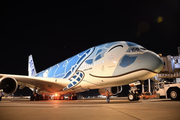 ANAのA380型機、2号機がきょう18日デビュー　予定前倒しで