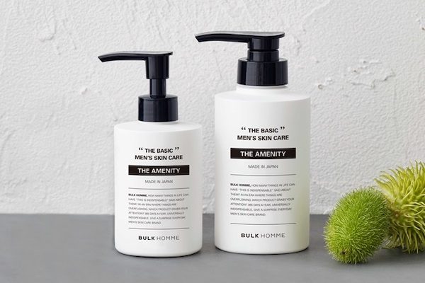 メンズスキンケアブランド「BULK HOMME」、アメニティ事業開始