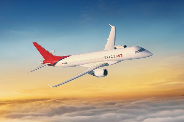 三菱航空機、MRJを「Mitsubishi SpaceJet（三菱スペースジェット）」に