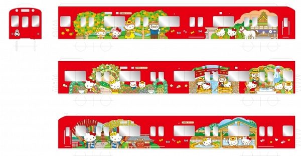 養老鉄道×HELLO KITTY