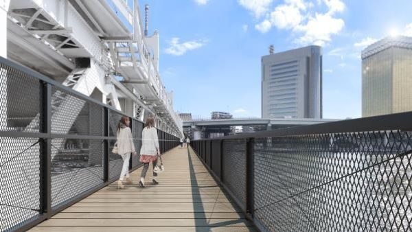 墨田区・東武鉄道、浅草～東京スカイツリー間を官民連携で整備　隅田川に歩道橋新設など