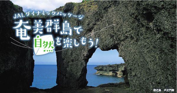 ジャルパック、奄美群島行きダイナミックパッケージで1人最大10,000円割引