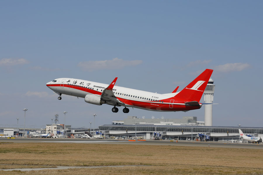 上海航空、名古屋/中部〜温州線開設　12月27日から週2便