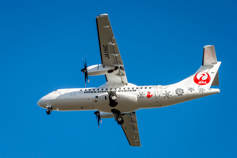 北海道エアシステム、ATR42-600型機を初受領