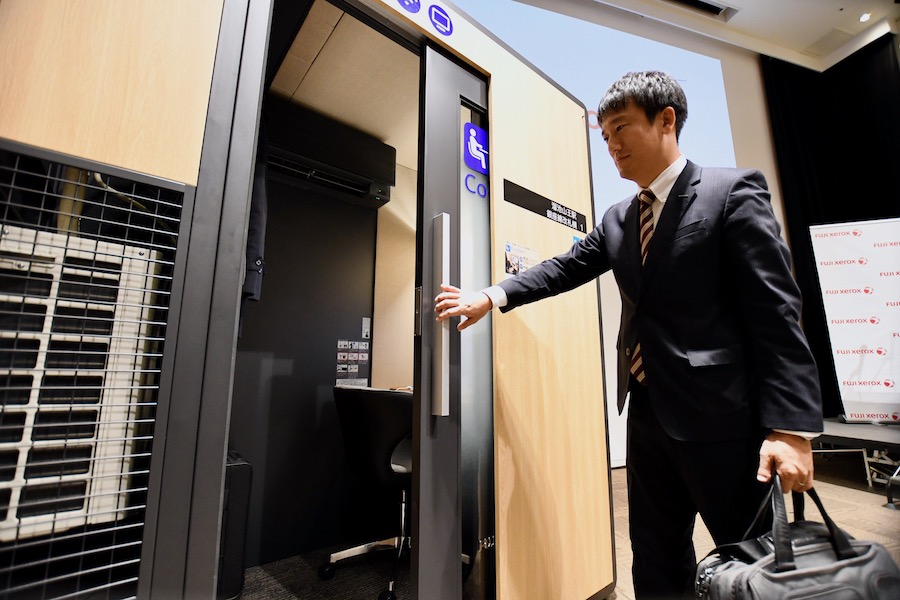 東京メトロ、駅構内にブース型オフィス本格展開　3月末までに10駅で