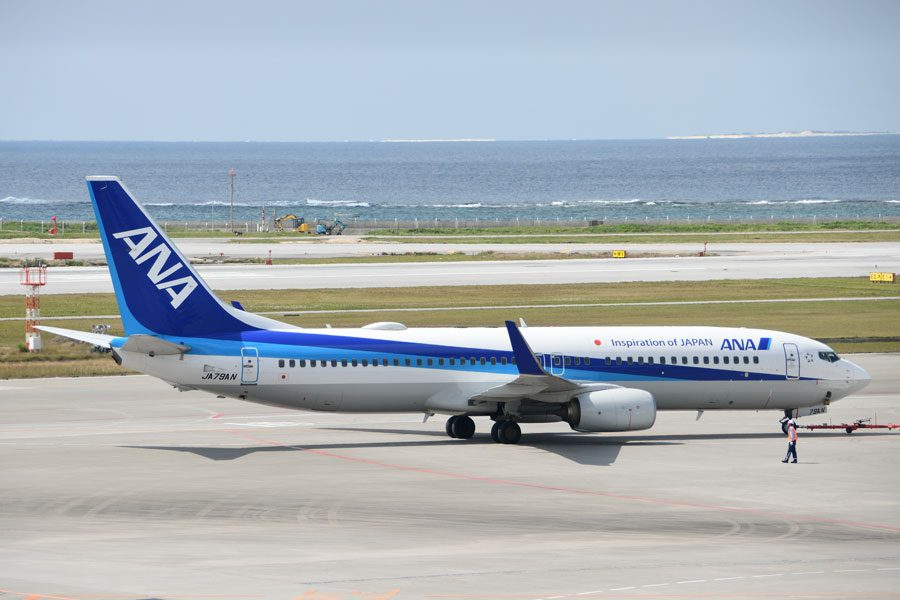 ANA（ボーイング737-800型機）