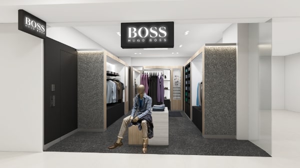 関西国際空港に「HUGO BOSS」、3月11日オープン　メンズ衣類や小物取り扱い