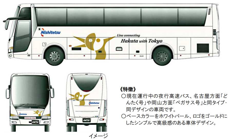 西鉄、「はかた号」に新型車両導入　7月から