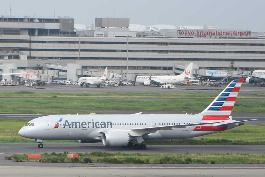 アメリカン航空、東京/羽田〜ダラス線開設　きょう初便到着