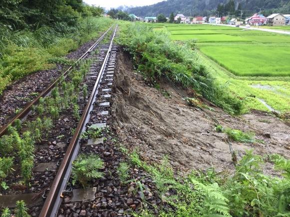 只見線 会津水沼〜会津中川駅間