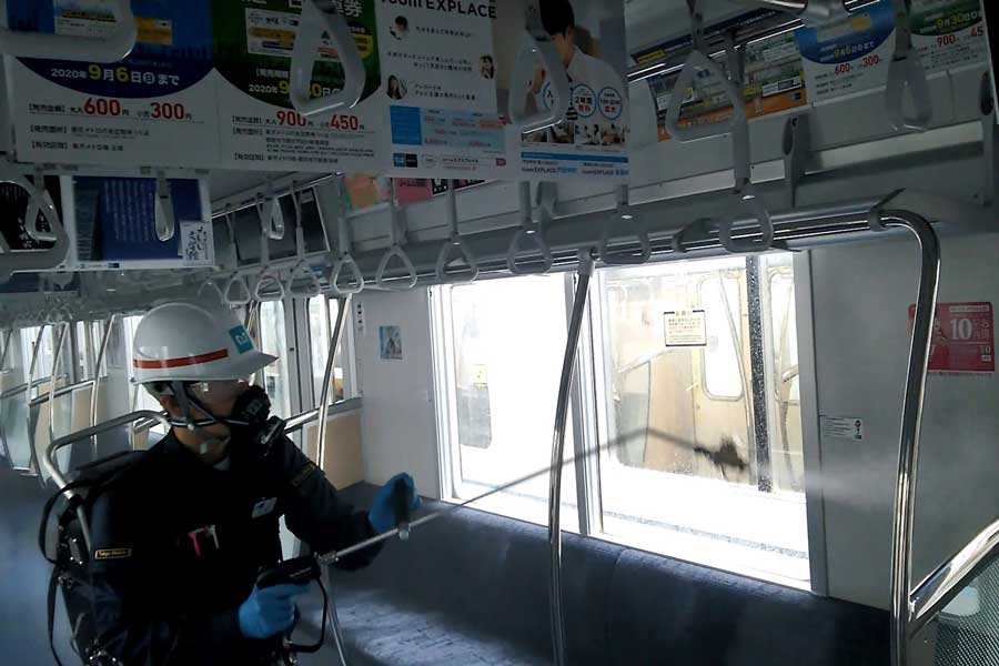 東京メトロ、全車両に抗ウイルス・抗菌措置実施
