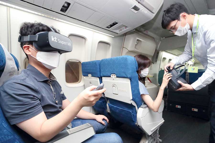 ジンエアー、機内でVRエンタメサービス年内開始　KTなどと共同で