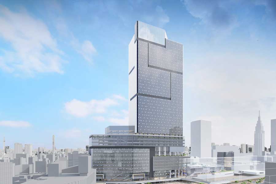 新宿駅西口に高さ約260メートルのビル建設　2029年度竣工へ