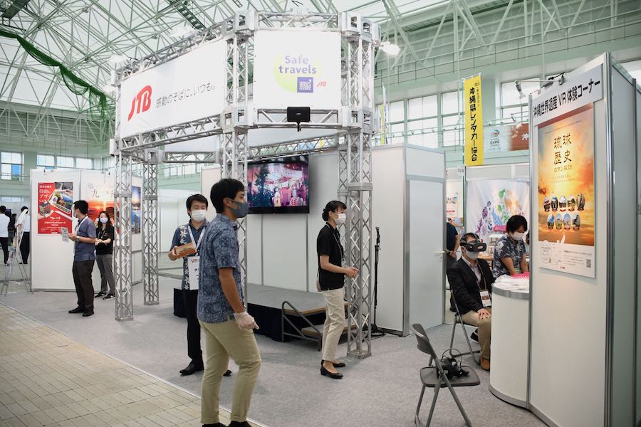 【ツーリズムEXPO2020】JTB、8K映像のVR歴史ツアー　焼失前の首里城内部の映像も